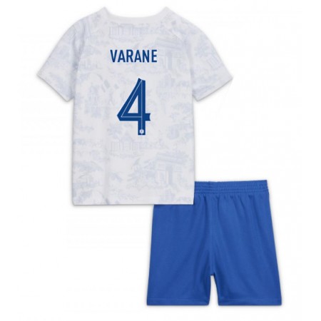 Goedkope Frankrijk Raphael Varane 4 Kids Uittenue World Cup 2022